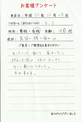 ���q�l�A���P�[�g�@K.S�l