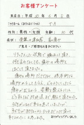 ���q�l�A���P�[�g�@T.A�l